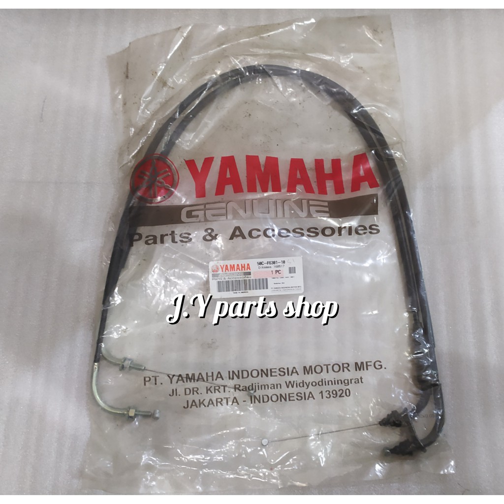 KABEL TALI GAS THROTTLE ASSY YAMAHA JUPITER MX 135 NEW NJMX ORIGINAL YGP 50C-F6301-10