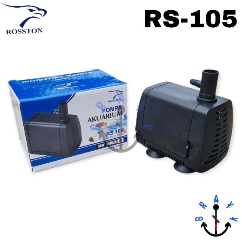 Pompa Air Hidroponik Kolam Murah Rosston RS 105 PROMO