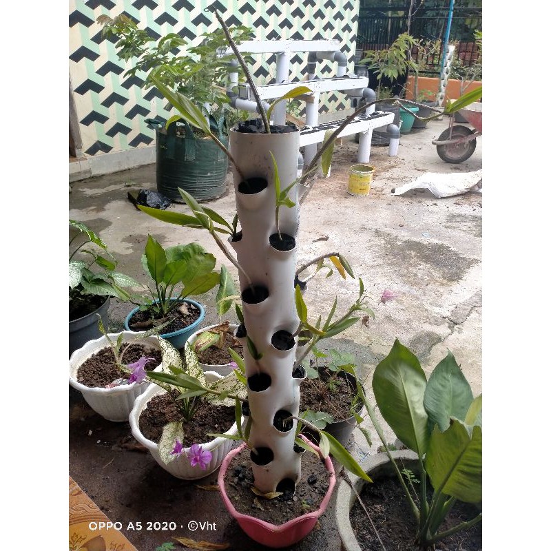 GROWING TOWER PORTABLE/POT VERTIKAL PARALON