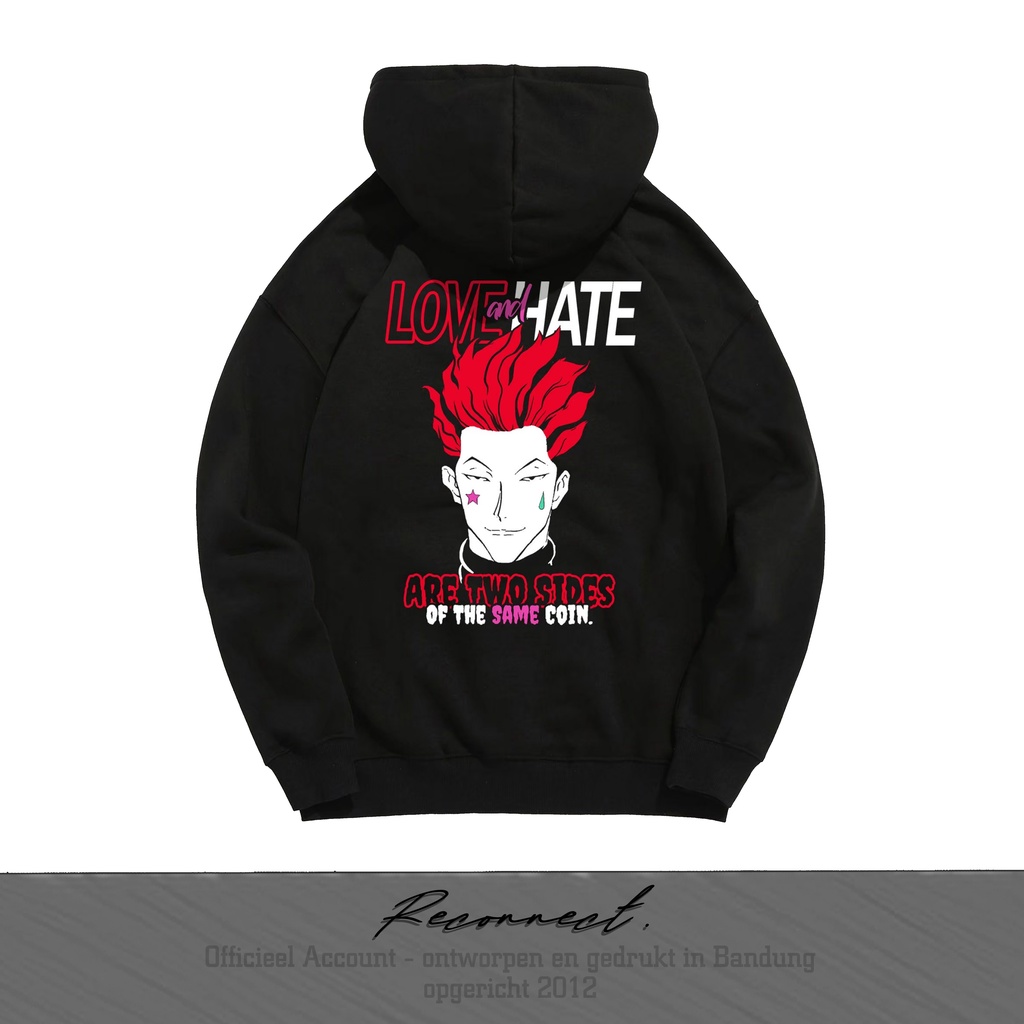 Reconnect Sweater Pullover Hoodie Hunter X Hunter Hisoka