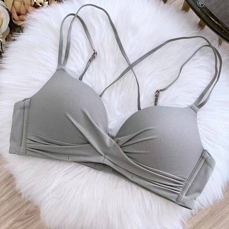 TELLY ➡️ 130 Sport BH Bra Push Up Style Senam Zumba Yoga Pakaian Dalam Set import