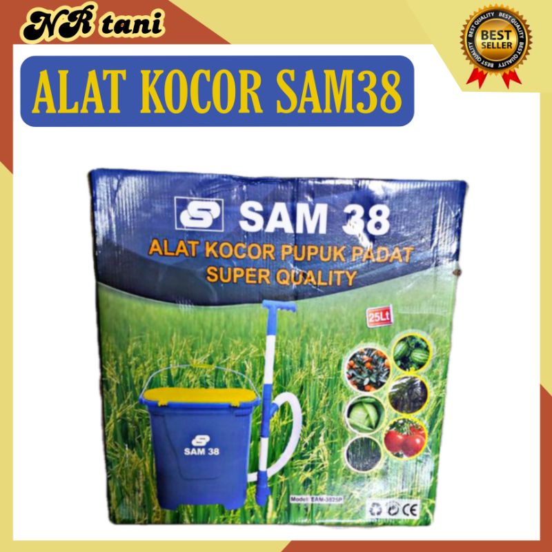 ALAT KOCOR PUPUK PADAT tangki kocor pupuk granul alat kocor SAM 38 auto fertilizer/ ALAT KOCOR PUPUK