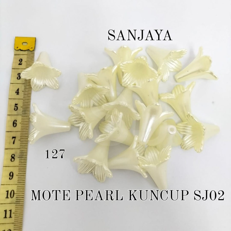 MOTE PEARL / MANIK CORONG AKRILIK / MANIK PEARL KUNCUP / MOTE PEARL KUNCUP 127 SJ02