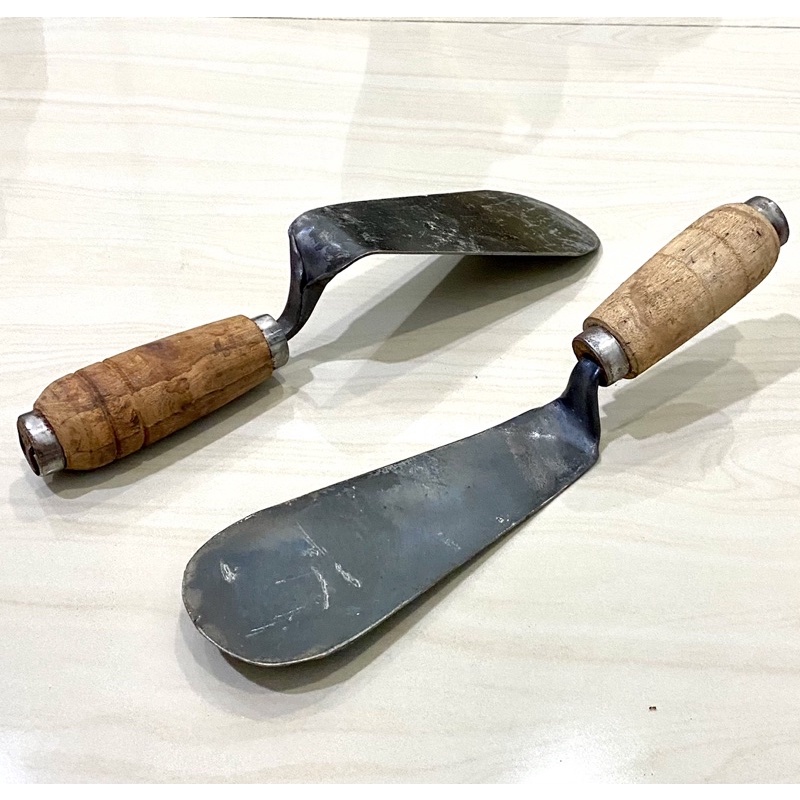 Sendok BATU LOKAL sendok semen ketok batu bata cetok getok raskam kasar tukang bangunan sendok pukul