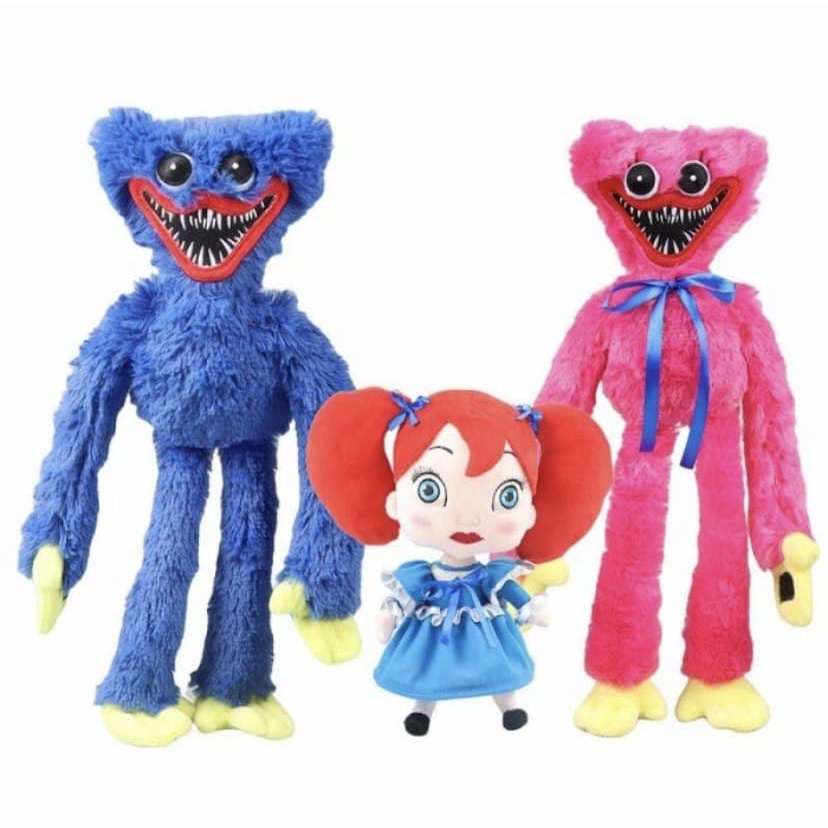 Boneka Poppy Playtime Huggy Wuggy Popy Monster Doll Mainan Anak Viral