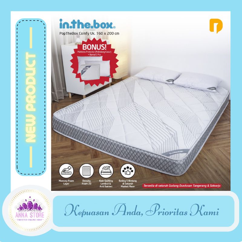 VIRAL‼️pop the box comfy/kasur busa/in the box