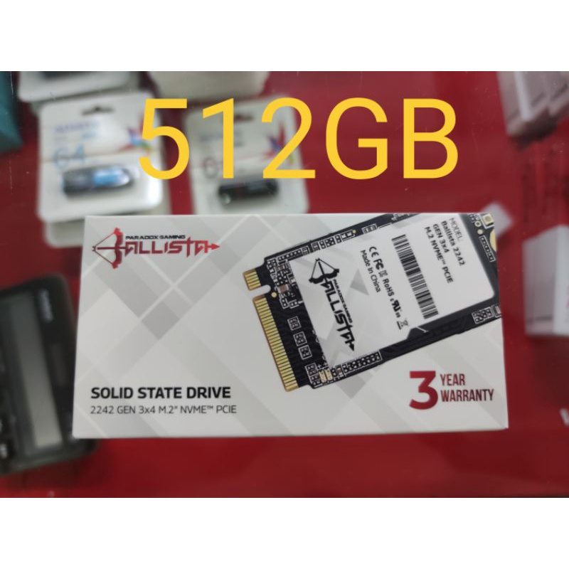 Jual Paradox Gaming M Ssd Ballista Nvme Gb Shopee Indonesia