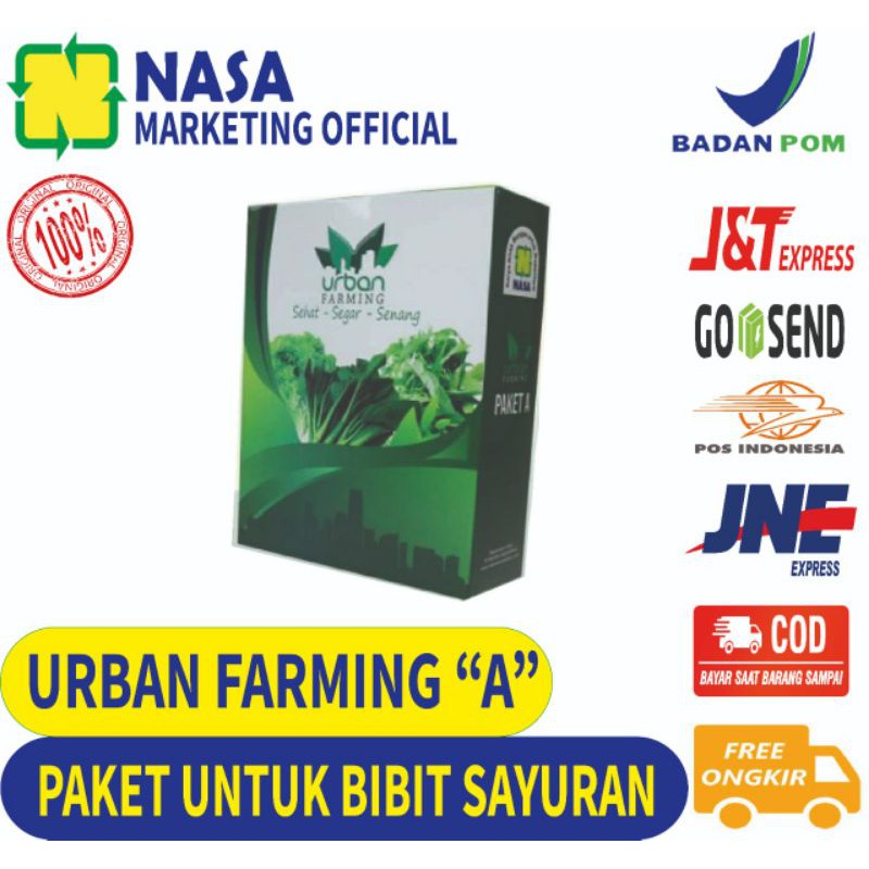 Pusat Grosir Paket Bibit Sayuran Urban Farming Nasa Asli Nasa (paket A Dan Paket B) 6DZLGWnh6q1NdM