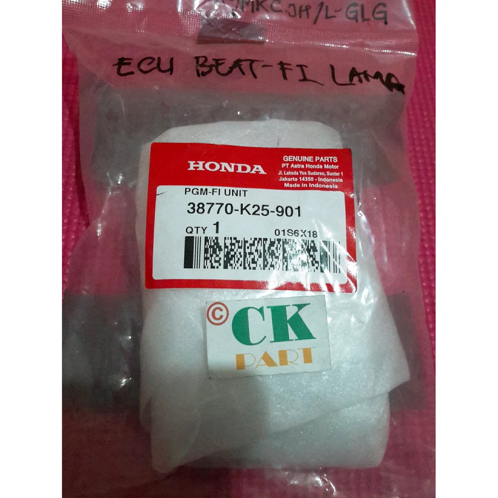 ECU ECM BEAT FI PN. 38770-K25-901 - ORIGINAL