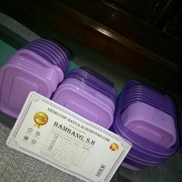 Toples Kulkas | Food Container | Kotak Makan | Bambang 22 Pcs