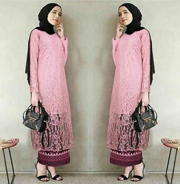 Set kebaya fitriani rok merak 6warna