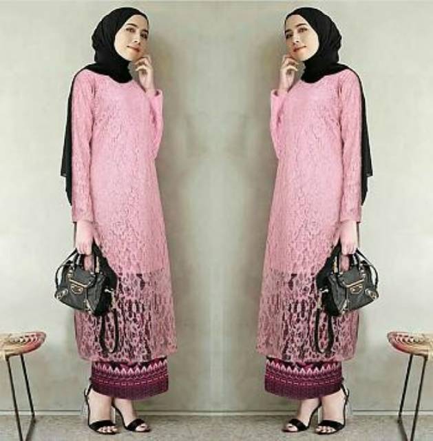 Set kebaya fitriani rok merak 6warna