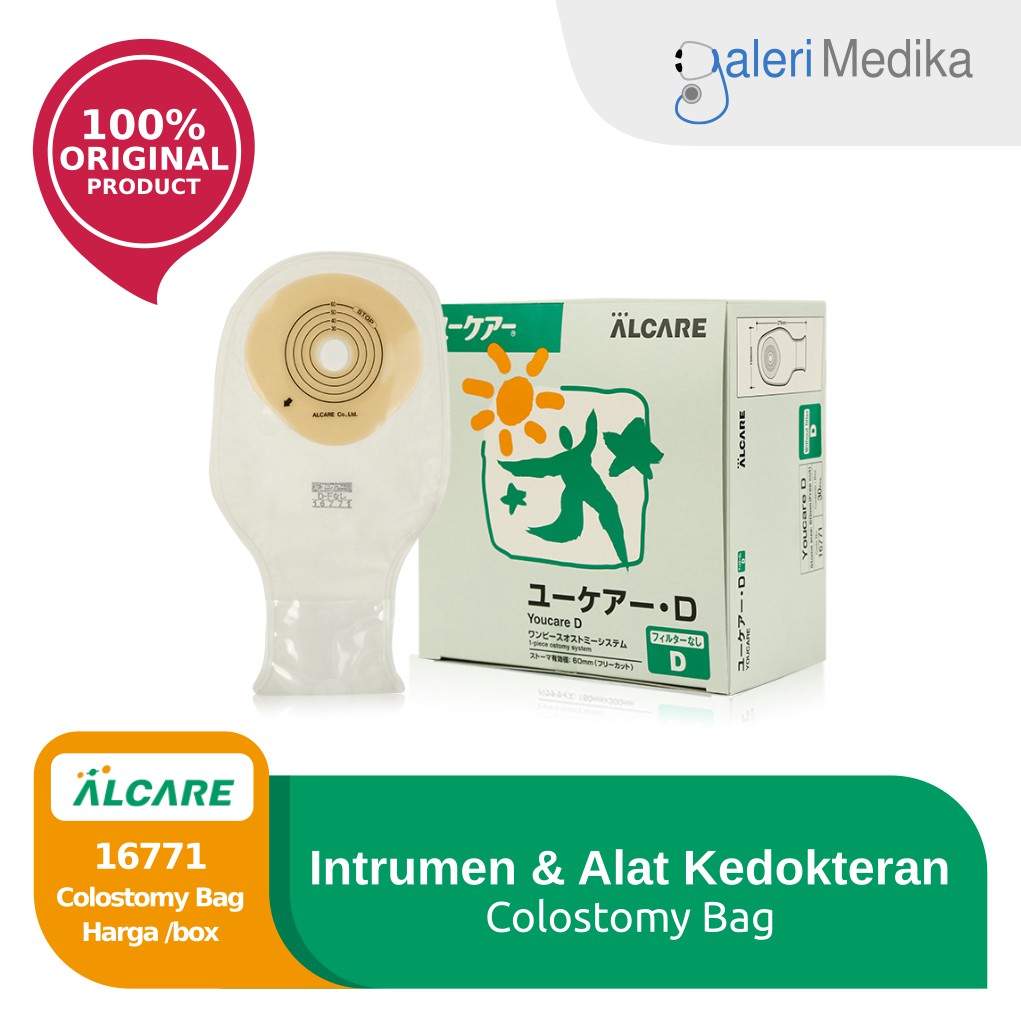 Colostomy Bag ALCARE 16771 (Box isi 30)