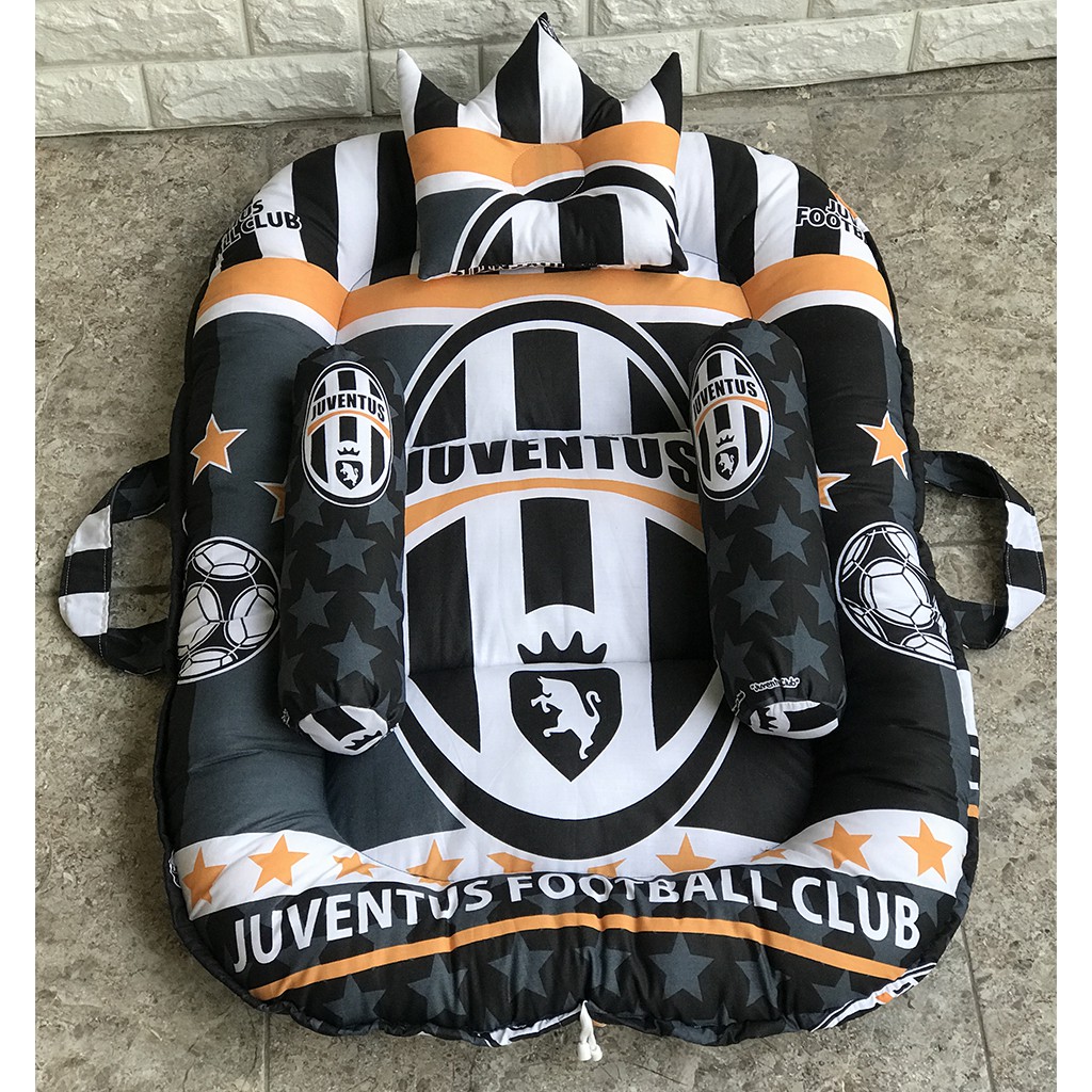 Kasur Baby Nest Juventus Logo Big