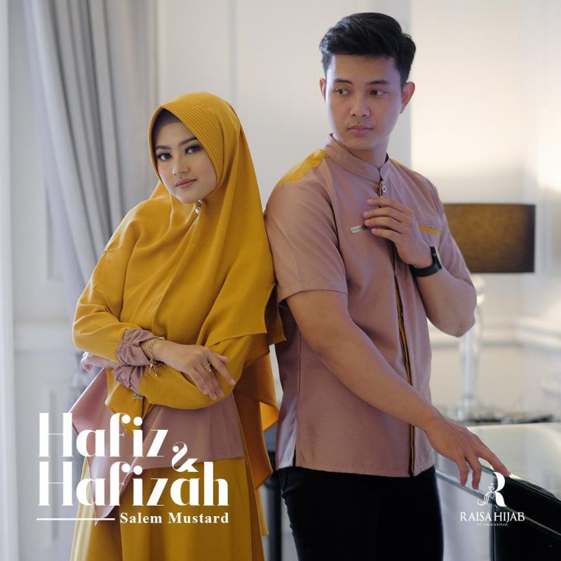 SET COUPLE HAFIZ & HAFIZAH BY RAISA HIJAB (PO)