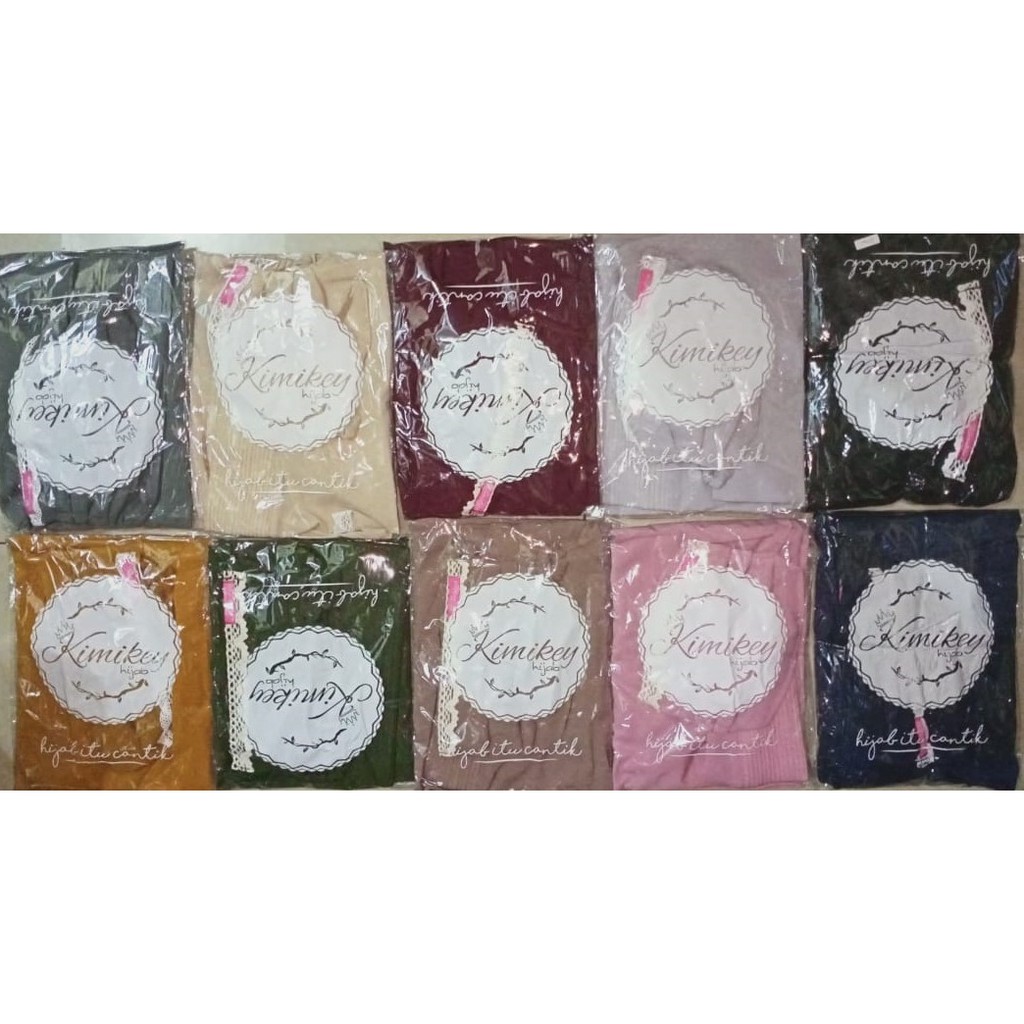 Jilbab INSTAN BERGO ARUMI PLUS MASKER BY KIMIKEY