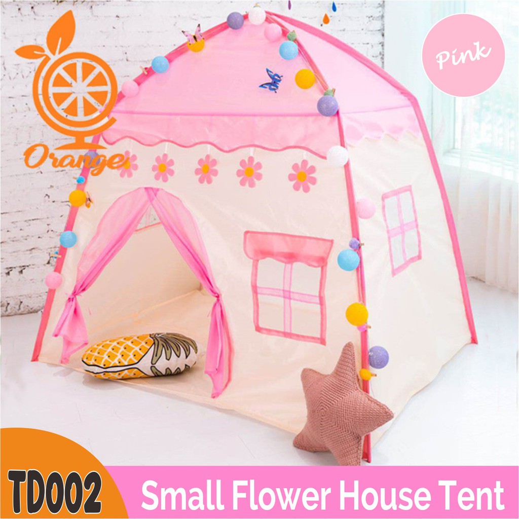 Tenda Anak Model Rumah Tenda Bermain Princess Castle Outdoor