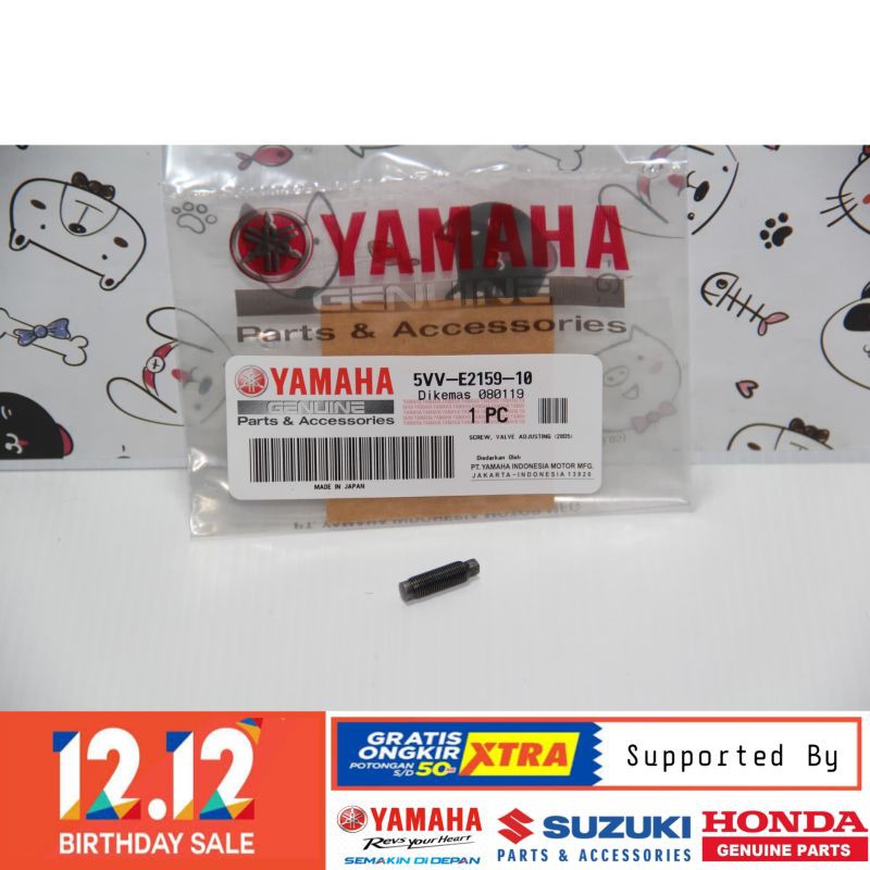 DIJAMIN ASLI!!! BAUT SETELAN KLEP YAMAHA CRYPTON JUPITER MIO NOUVO VIXION ORIGINAL BERKUALITAS