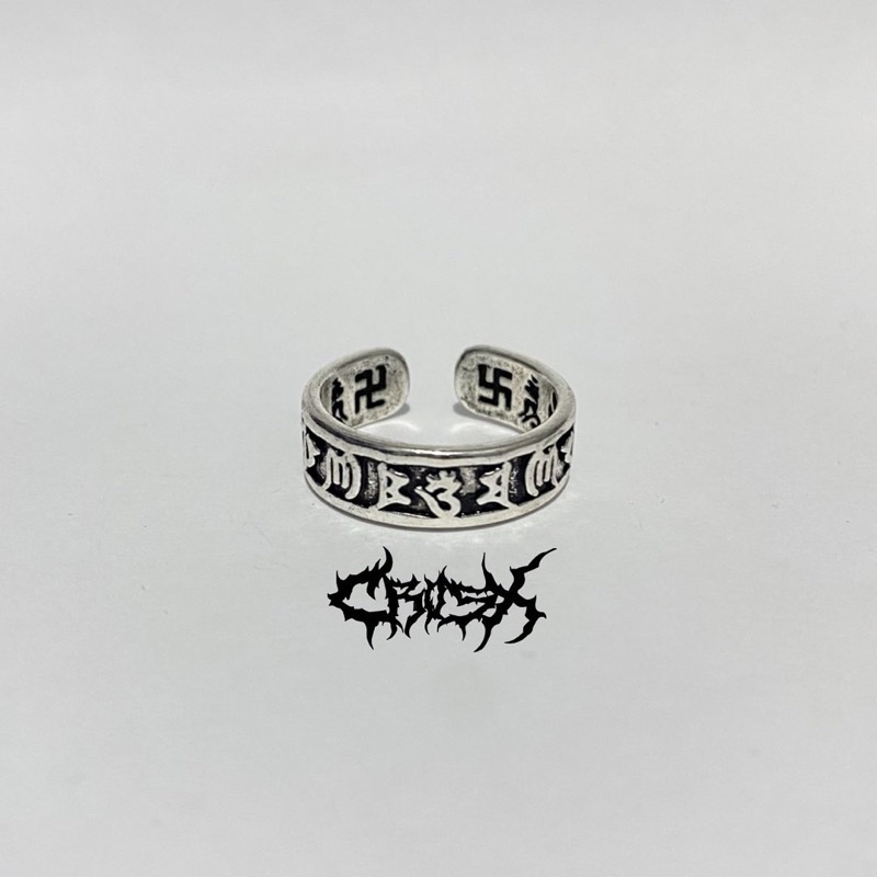 SANSKRIT CROSS RING / CINCIN SALIB / CROSS RING ROYAL KNIGHTS RING KERAJAAN CINCIN KSATRIA RING SKULL RING CINCIN COUPLE RING KOREAN STYLE RING CINCIN STYLE KOREA CINCIN AESTHETIC RING CINCIN TITANIUM STAINLESS CINCIN PRIA CINCIN WANITA HIPHOP PUNK RING