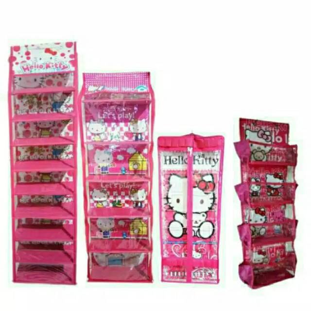 Rak gantung 4in1 rak sepatu rak tas rak jilbab rak kosmetik