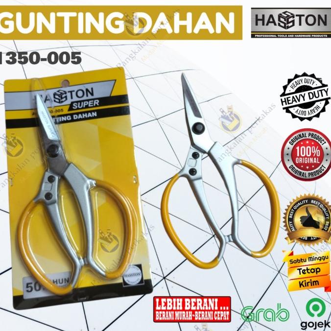 

gunting dahan / gunting yumace serbaguna HASSTON ORI HEAVYDUTY 8 inch CUCI GUDANG