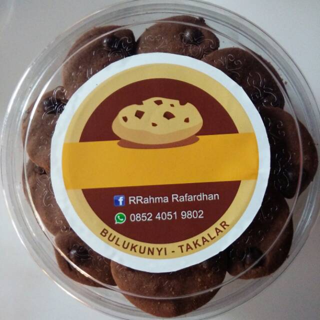 

Kue kering cokelat