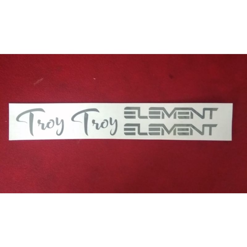 Sticker Sepeda Lipat Element Troy 20 inchi maupun 16 inchi