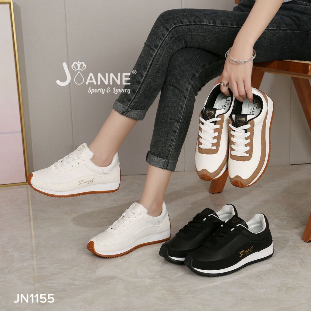 SEPATU JOANNE Sporty Sneakers Shoes #JN1155 ORIGINAL BRAND import