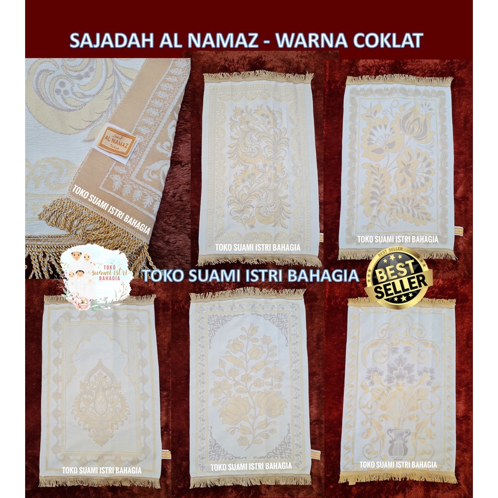 Sajadah Premium Box Al Namaz Alnamaz 70 x 110 Turki Murah Putih Dewasa Couple Hampers Howel XHX888