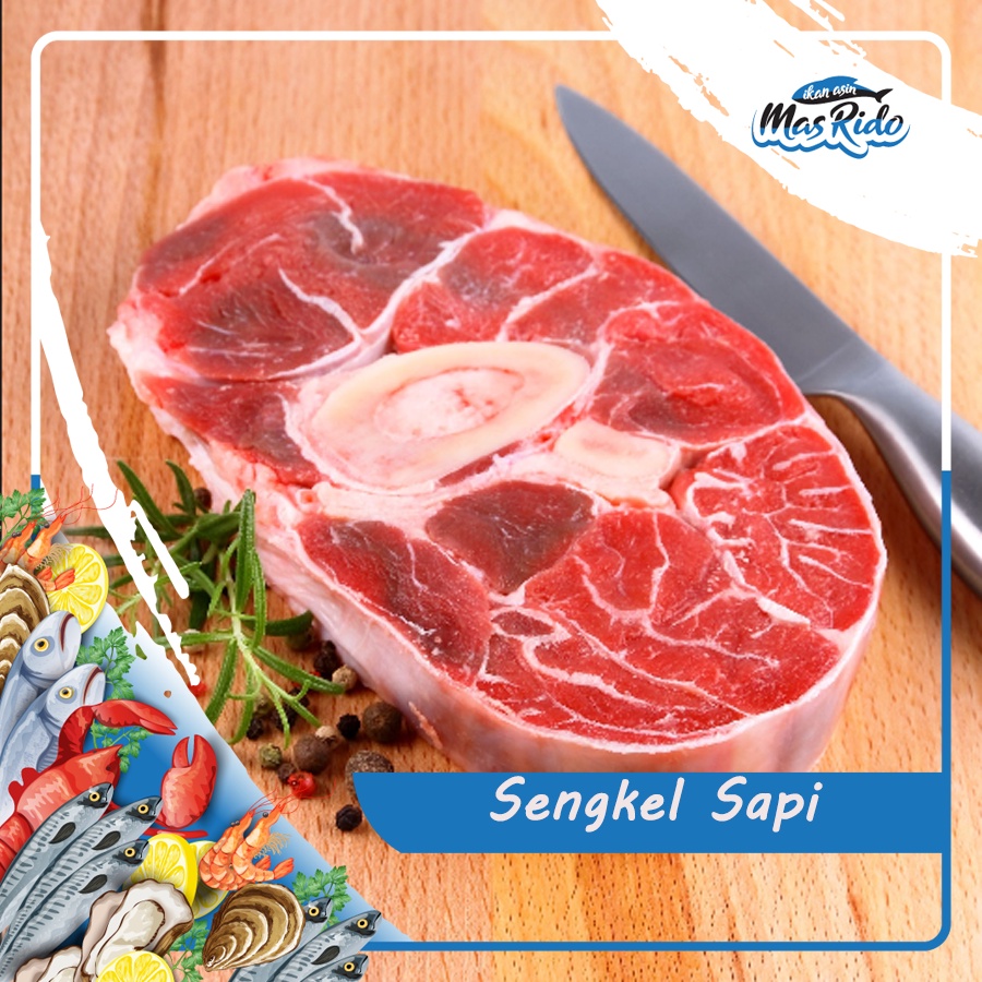 

Sengkel Sapi Beef Shank Segar Daging Fresh Kwalitas Super Harga Murah