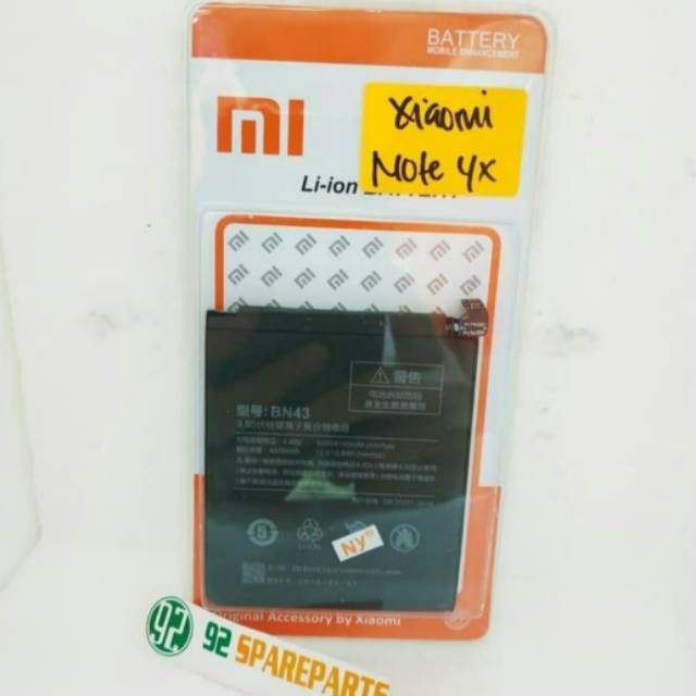 Baterai xiaomi redmi Note 4x BN43 baterai xiaomi