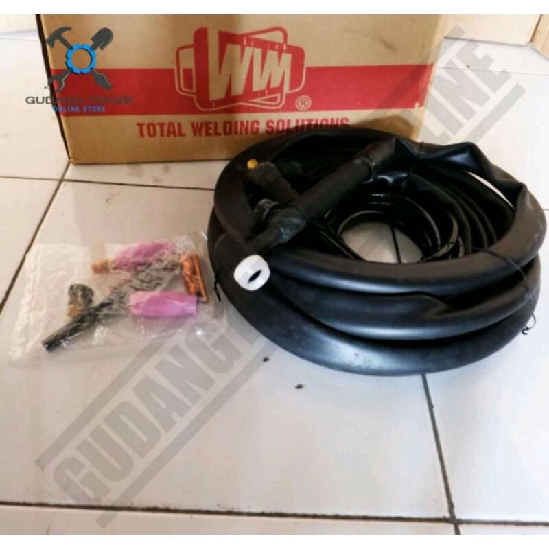 Tig Torch Set Wp 17v Wim / Stang Las Argon Manual Welding Torch Wp 17v Wim murah dan berkualitas