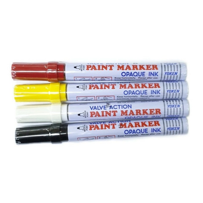 

Cantik (Nj) Paint Steel Marker Yoken Jepang / Spidol Yoken - Merah Terlaris