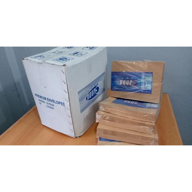 

Terbaik!!-950 KHUSUS GOSEND!!! Amplop Coklat Ukuran 1/2 Folio Neuro SEAL