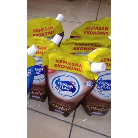 

susu Frisian flag putih pouch ada tutup 560g 560