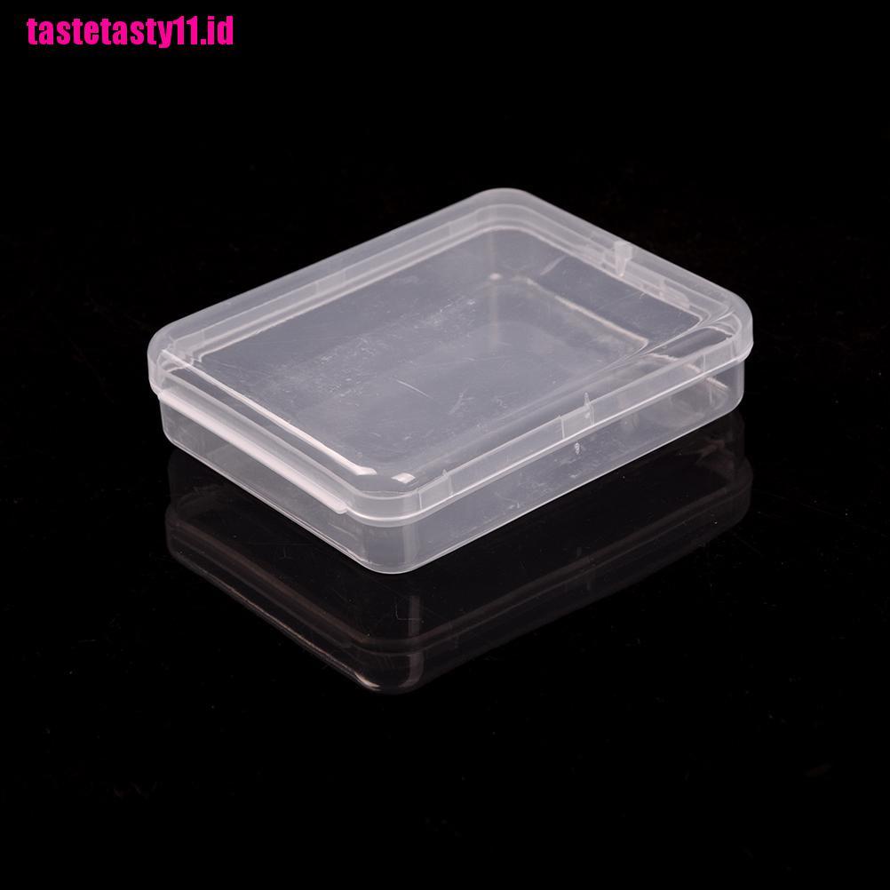 Case Penyimpanan Bahan Plastik Transparan Dengan Tutup