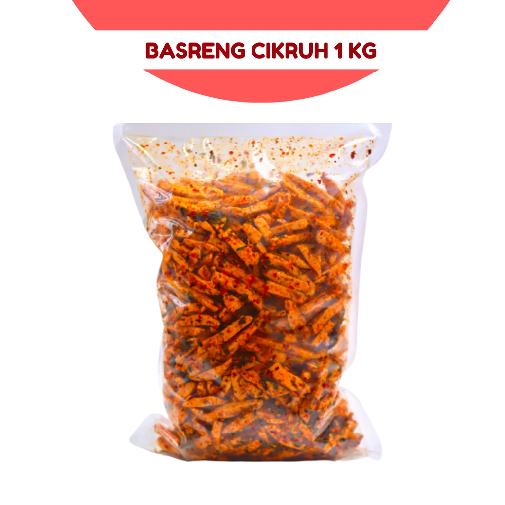 

Basreng Pedas Daun Jeruk Kiloan Bumbu Cikruh