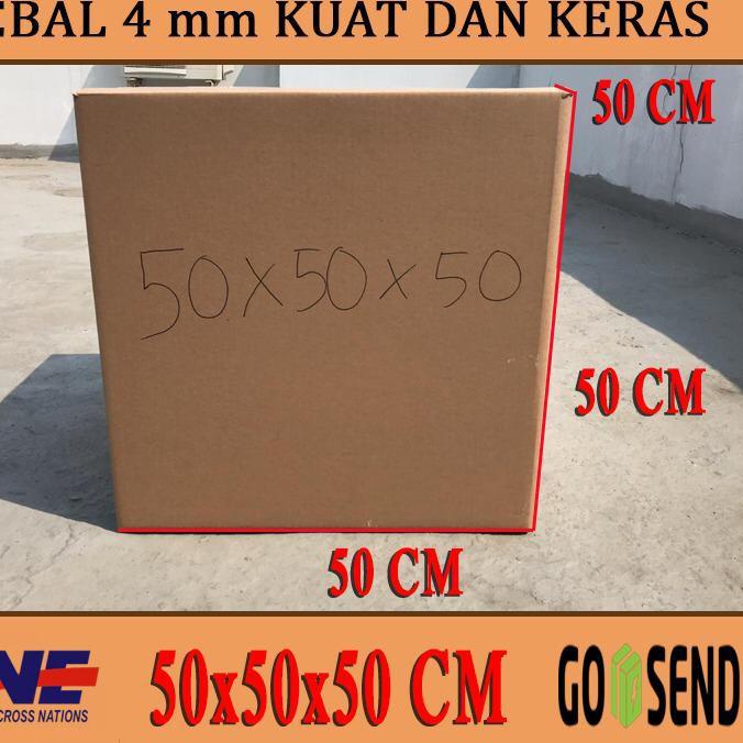 

✾ kardus box karton polos uk 50x50x50 ✿
