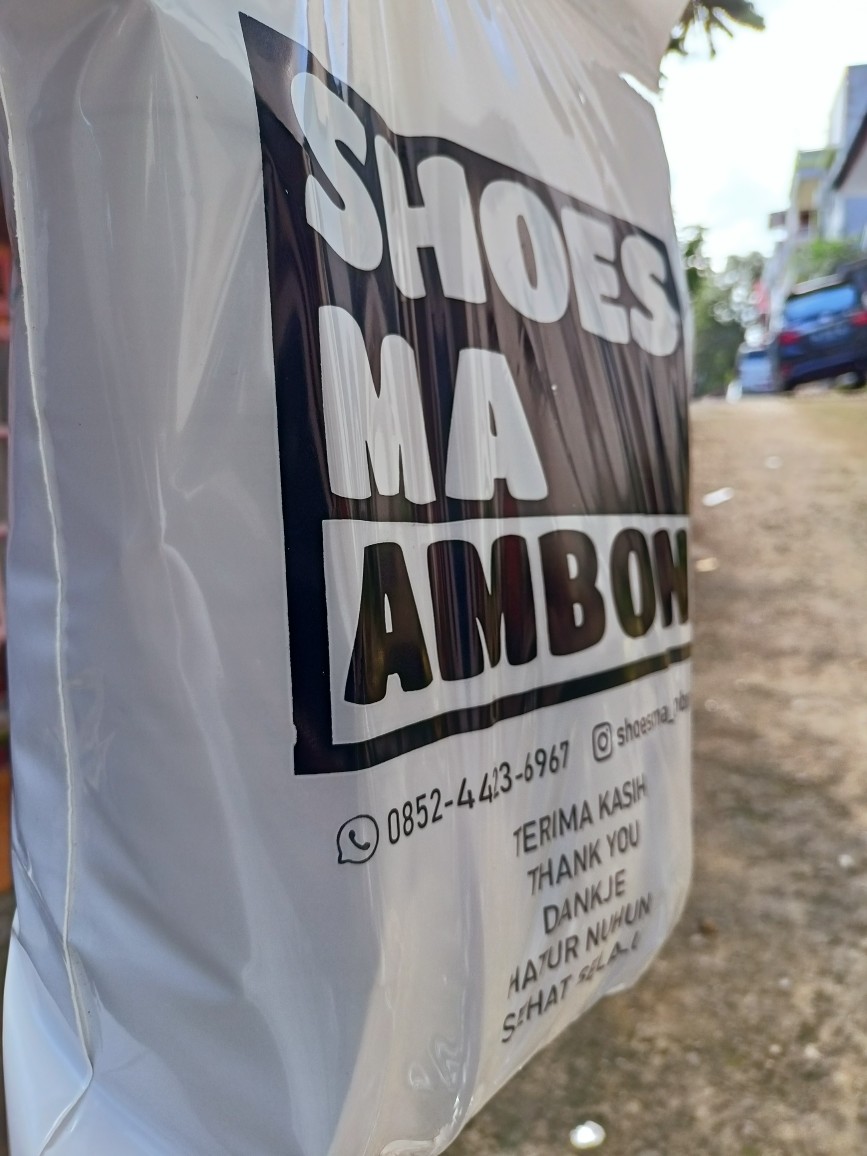 Sablon Plastik Murah Ziplock Plong 30x38+7 Free Design Plastik Packing Olshop