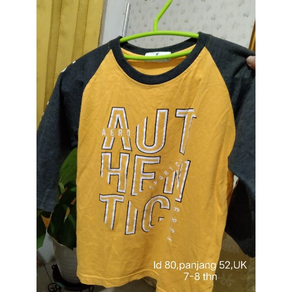 kaos anak laki-laki Aero boys