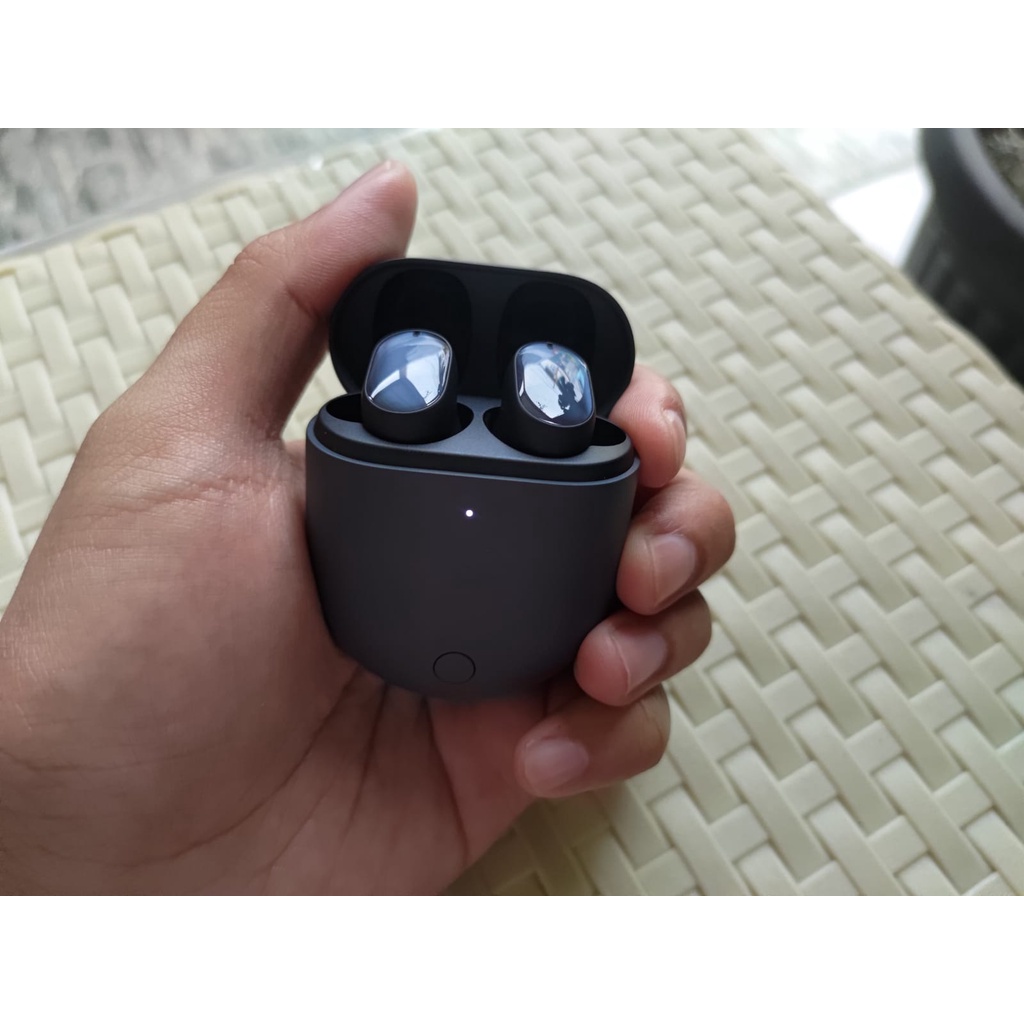 REDMI BUDS 3 PRO TWS / XIAOMI EARPHONE TRUE WIRELESS STEREO BLUETOOTH 3PRO BLACK / GREY GARANSI RESMI