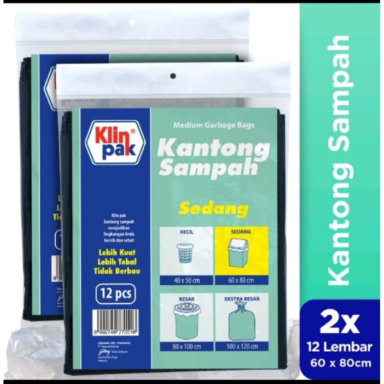 KANTONG PLASTIK SAMPAH MIX KLIN PAK