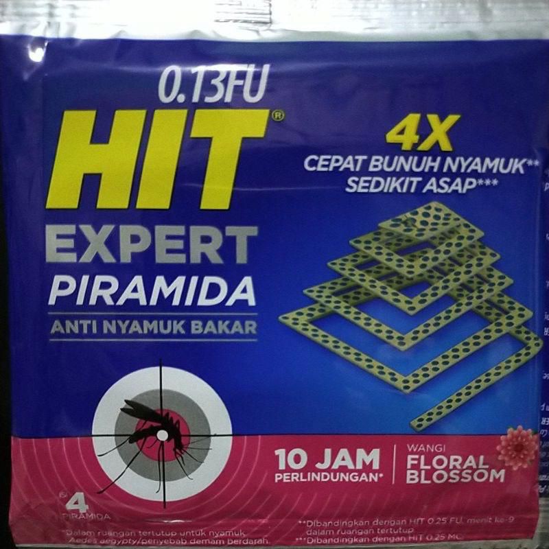 Hit expert piramida besar isi 4 / Anti nyamuk bakar Isi 4 lembar