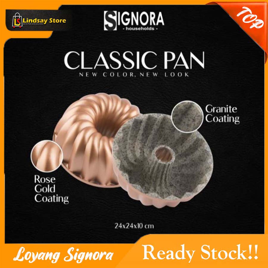 SIGNORA LOYANG PREMIUM CLASSIC PAN Loyang Sultan Loyang Bolu Kotak / Bulat | Persegi Panjang Loyang 