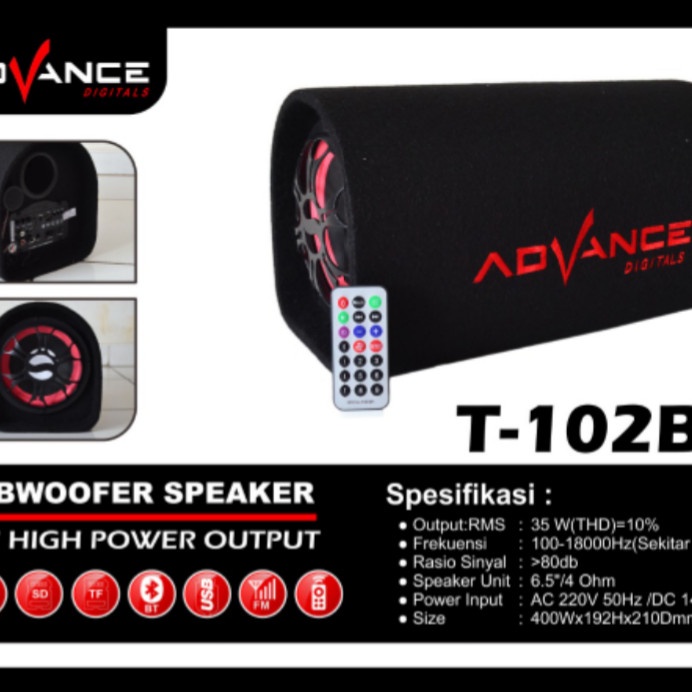 (SUSE) ADVANCE T-102BT Speaker Bluetooth