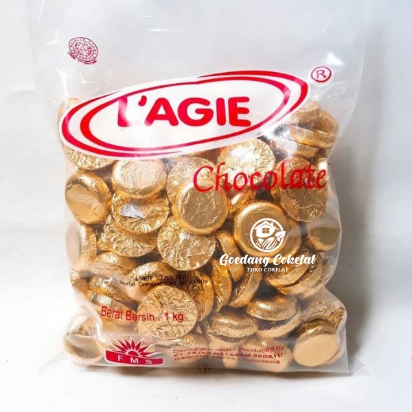 

COKLAT LAGIE L'AGIE GOLDEN KOIN COIN KISMIS COKLAT 1KG