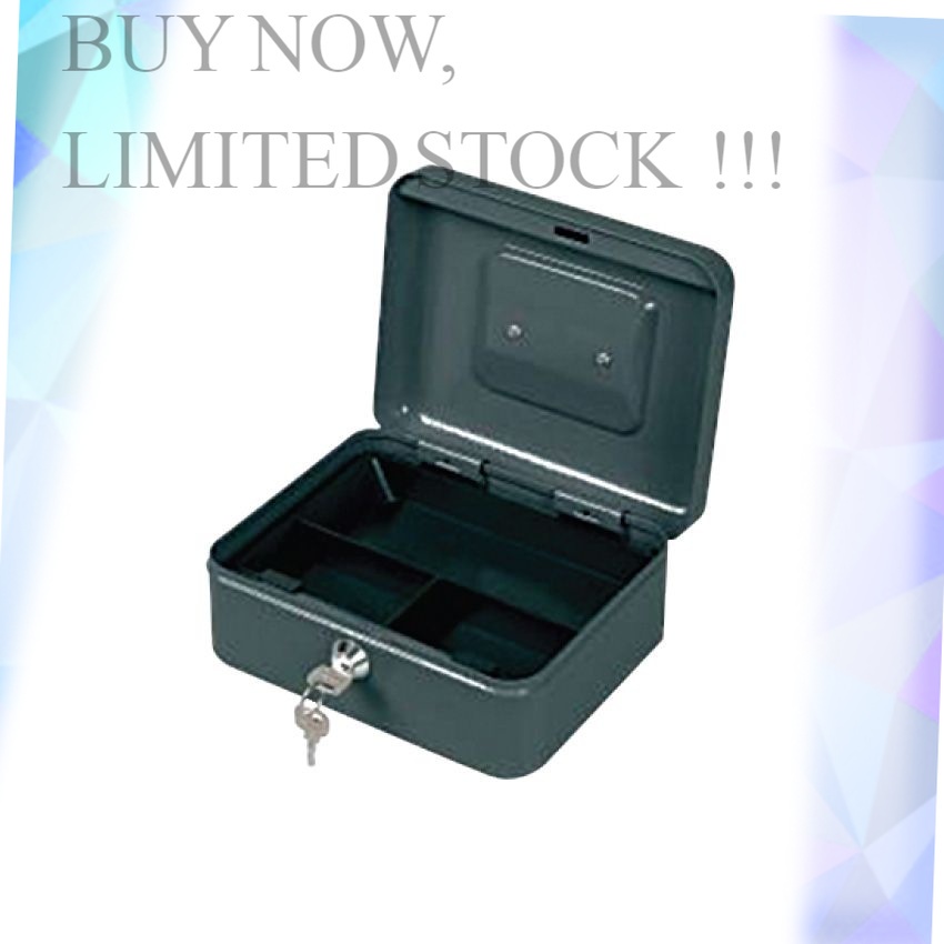 BRANKAS MINI Zehn Box penyimpan Kotak Uang Kasir Brankas Brankas / Grey Cash BOX Cb-002 90X200X160 A