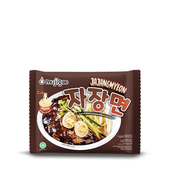 

Terpercaya BUNDLE Mujigae Topokki 170gr / Mujigae Jajangmyeon Mie Saus Kedelai Hitam Mie Korea (265gr) .,.,