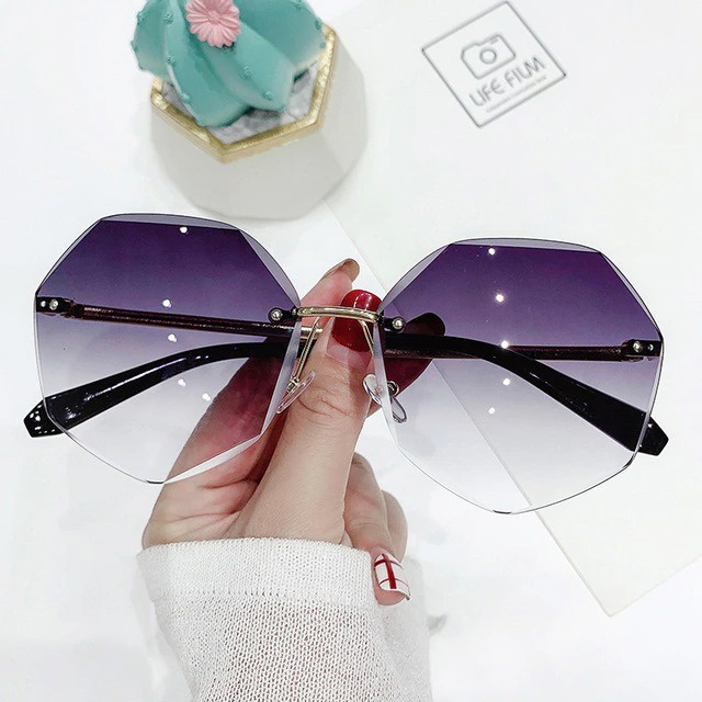 DODORY K711 Kacamata Fashion Bentuk Hexagonal Sunglasses Frame  Style