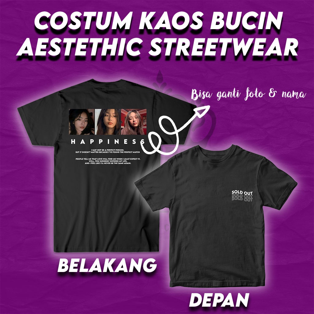 KAOS COSTUM SABLON SATUAN  Kaos Bucin Streetwear / Kaos Distro Breathingltd Kaos Bucin / Atasan Kaos